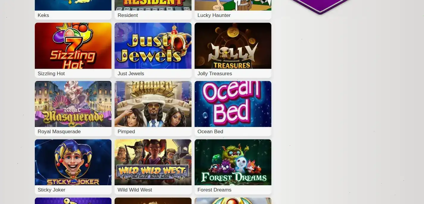 мобильный интерфейс игры magma casino на смартфоне